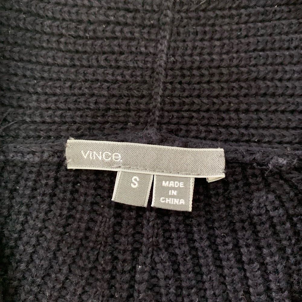 Vince Open Front Knit Wool Blend Open Front Cardi… - image 5